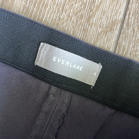 Everlane The Work Side Zip Cotton Stretch Pants in Grey - Picture 6 of 13